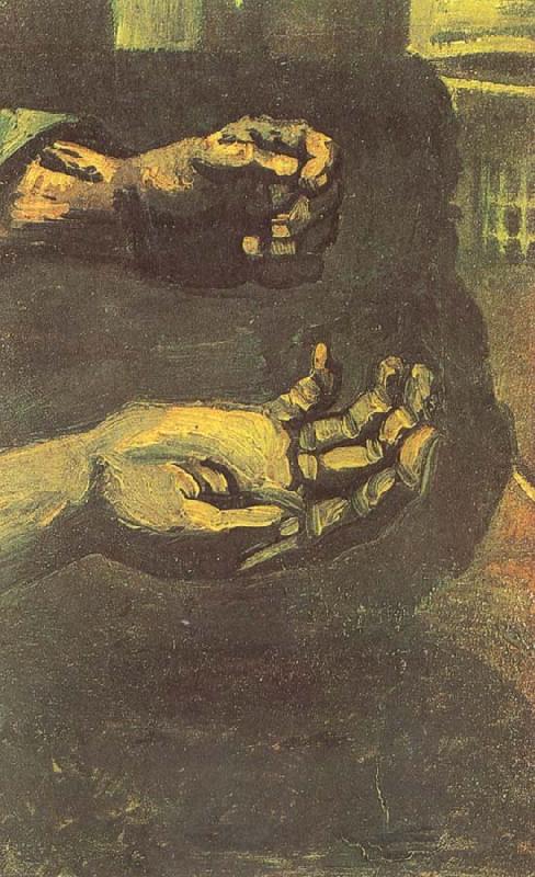 Vincent Van Gogh Two Hands (nn04) china oil painting image